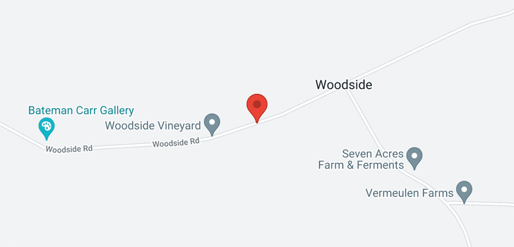 map of Lot LS-1 Woodside Road
